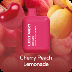 Электронная сигарета LOST MARY BM5000 Cherry Peach Lemonade (Вишня Персик Лимонад)